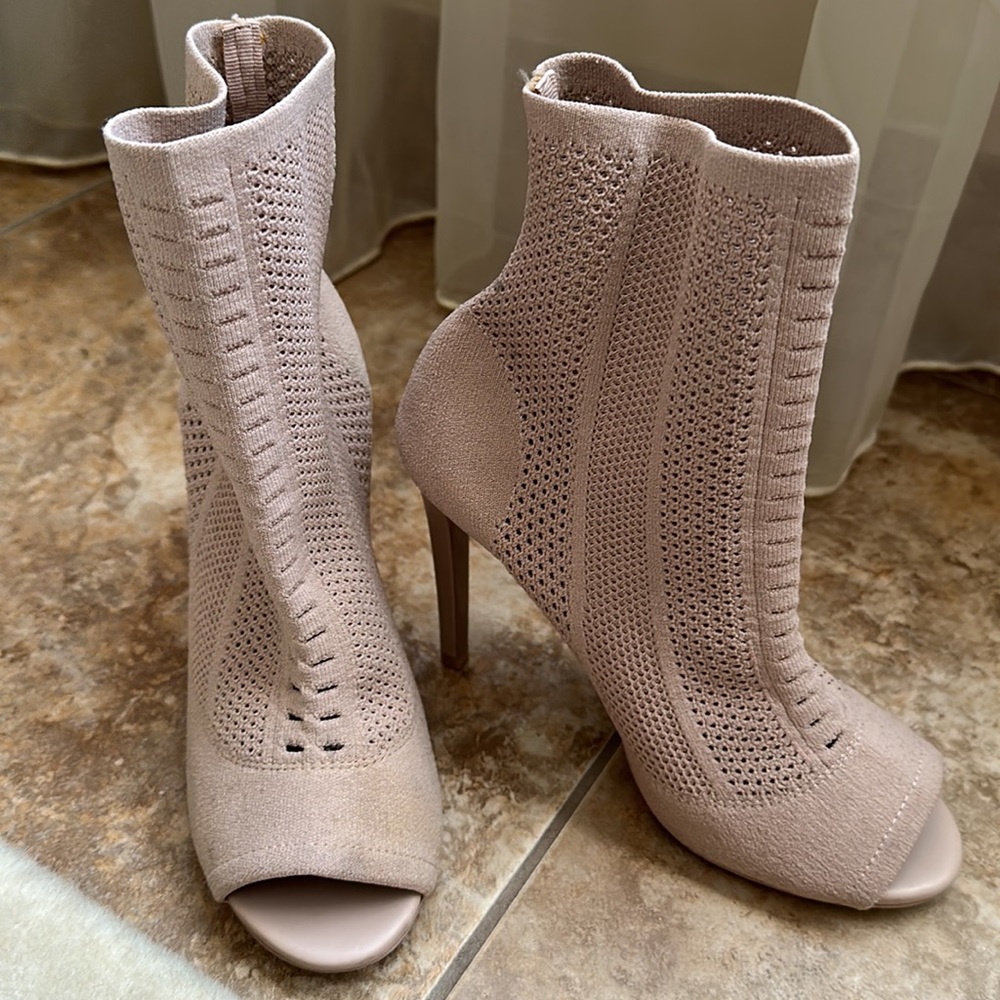 ALDO Tan High Heel Boots